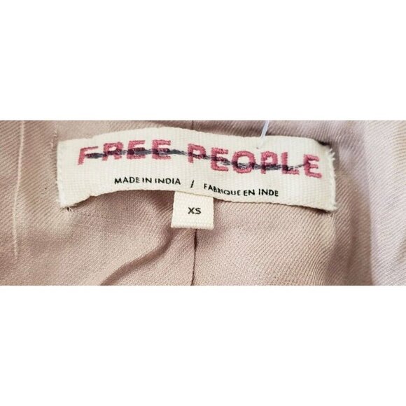 NEW FREE PEOPLE BALLET RACER VELVET CHAMPAIGN JACKET SZ XS - Picture 12 of 14